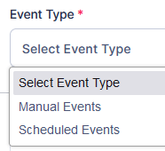 Types of Event